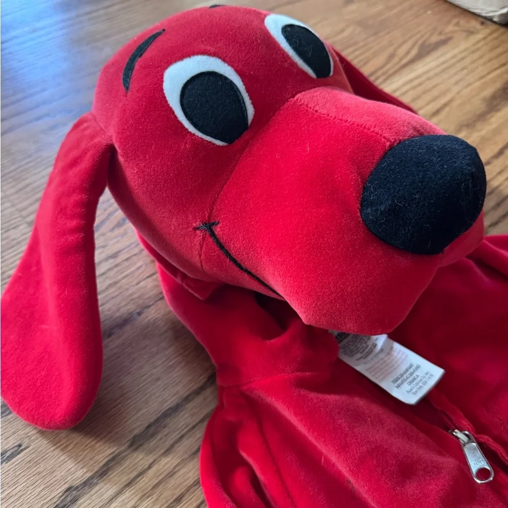 Vintage Clifford the big red dog Halloween costume